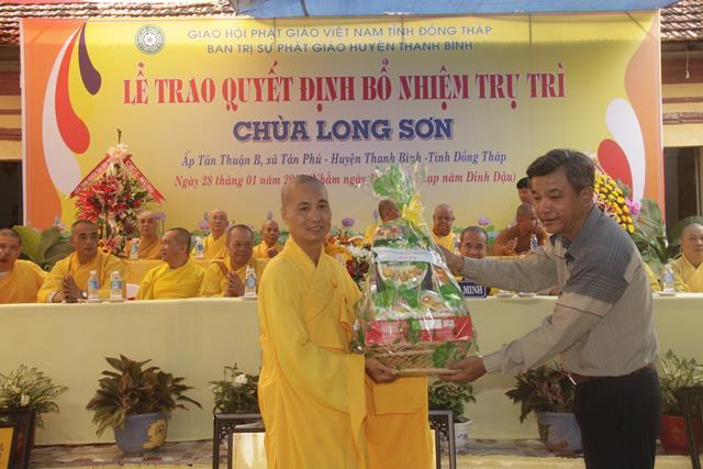 Đồng Tháp: Chùa Long Sơn chính thức có trụ trì