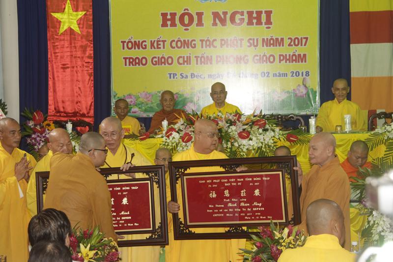 PG Đồng Tháp tổng kết Phật sự năm 2017