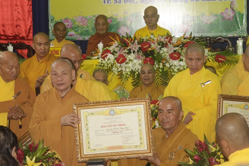 PG Đồng Tháp tổng kết Phật sự năm 2017