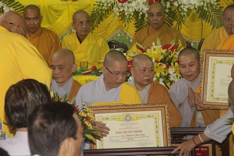 PG Đồng Tháp tổng kết Phật sự năm 2017