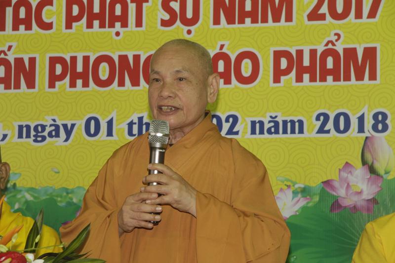 PG Đồng Tháp tổng kết Phật sự năm 2017