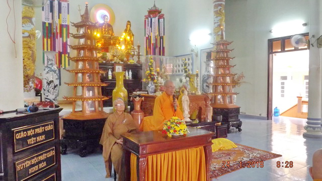 Phật giáo Ninh Hòa tổ chức lễ Thành Đạo