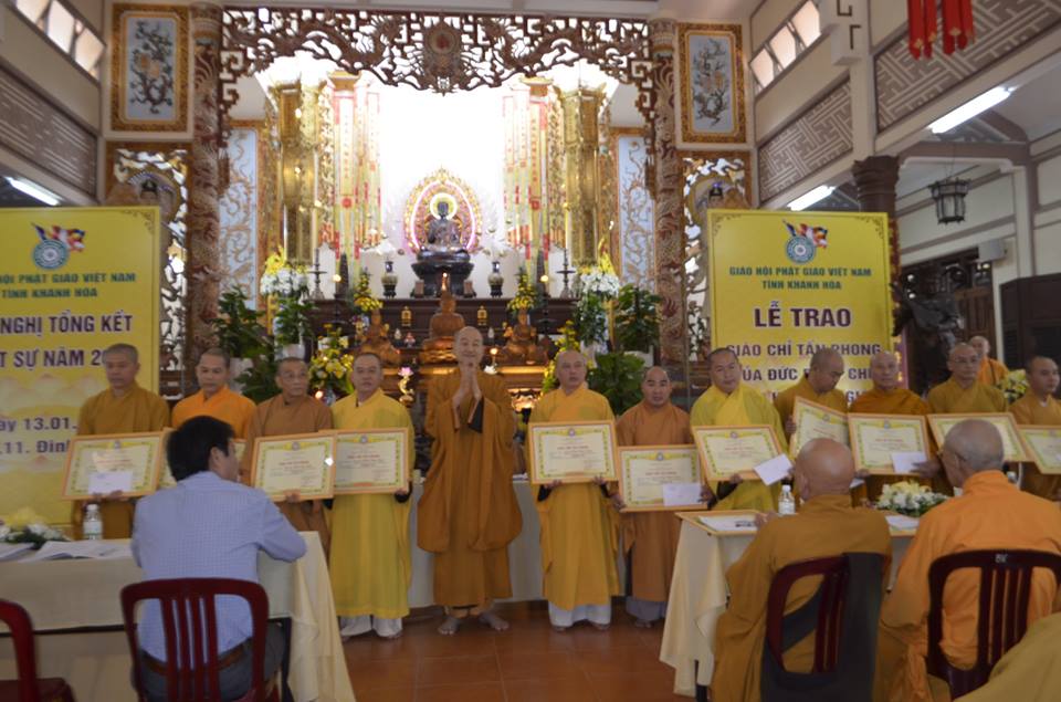 Khánh Hòa: Tổng kết Phật sự 2017