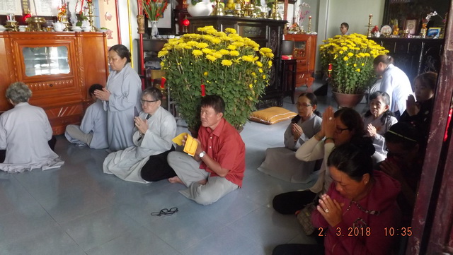 Chùa Đức Hòa: Lễ cầu an đầu năm