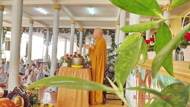 Chùa Lộc Thọ tổ chức khóa tu Bát quan trai kỳ thứ 12