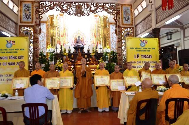 Khánh Hòa: Tổng kết Phật sự 2017
