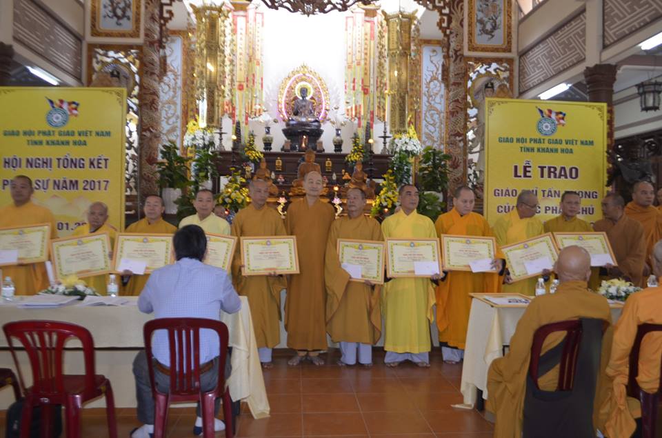 Khánh Hòa: Tổng kết Phật sự 2017