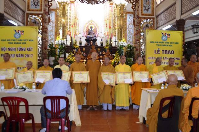 Khánh Hòa: Tổng kết Phật sự 2017