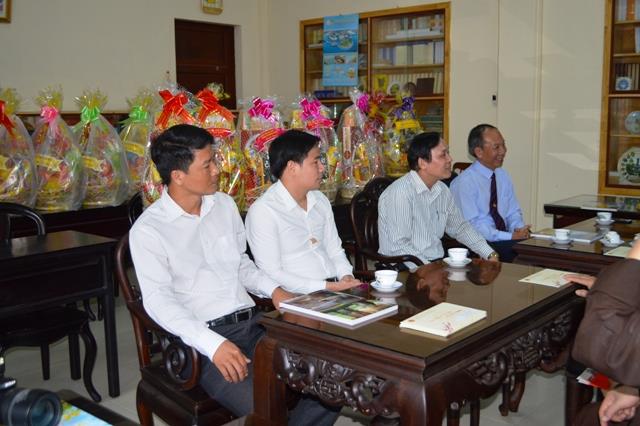 Khánh Hòa:Ban Tôn giáo Chính phủ chúc Tết  Ban Trị sự Phật giáo Khánh Hòa