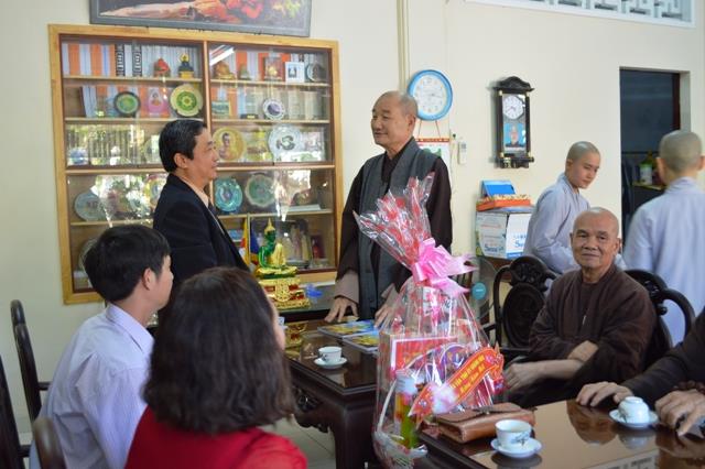 Khánh Hòa:Ban Tôn giáo Chính phủ chúc Tết  Ban Trị sự Phật giáo Khánh Hòa