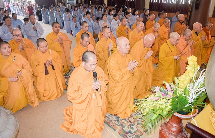 Lễ khai pháp đầu năm tại Thiền viện Trúc Lâm Sùng Phúc