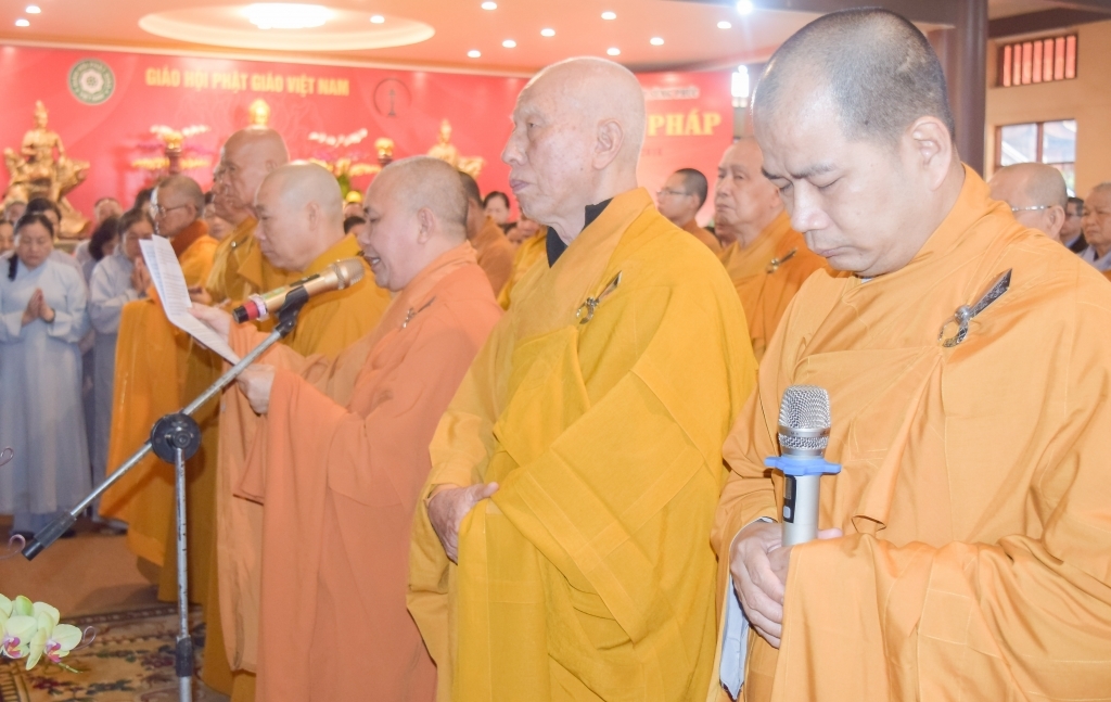 Lễ khai pháp đầu năm tại Thiền viện Trúc Lâm Sùng Phúc