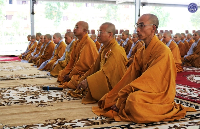 TP. HCM: Trang nghiêm lễ Tác pháp An cư tại Học viện PGVN tại TP. HCM (cơ sở II)
