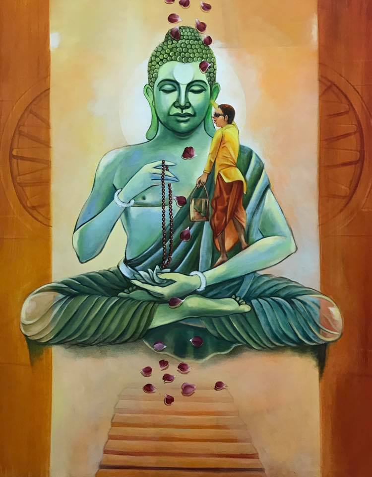 Đại học Subharti khai mạc triển lãm &quot; Tinh hoa Phật giáo sống động &quot;