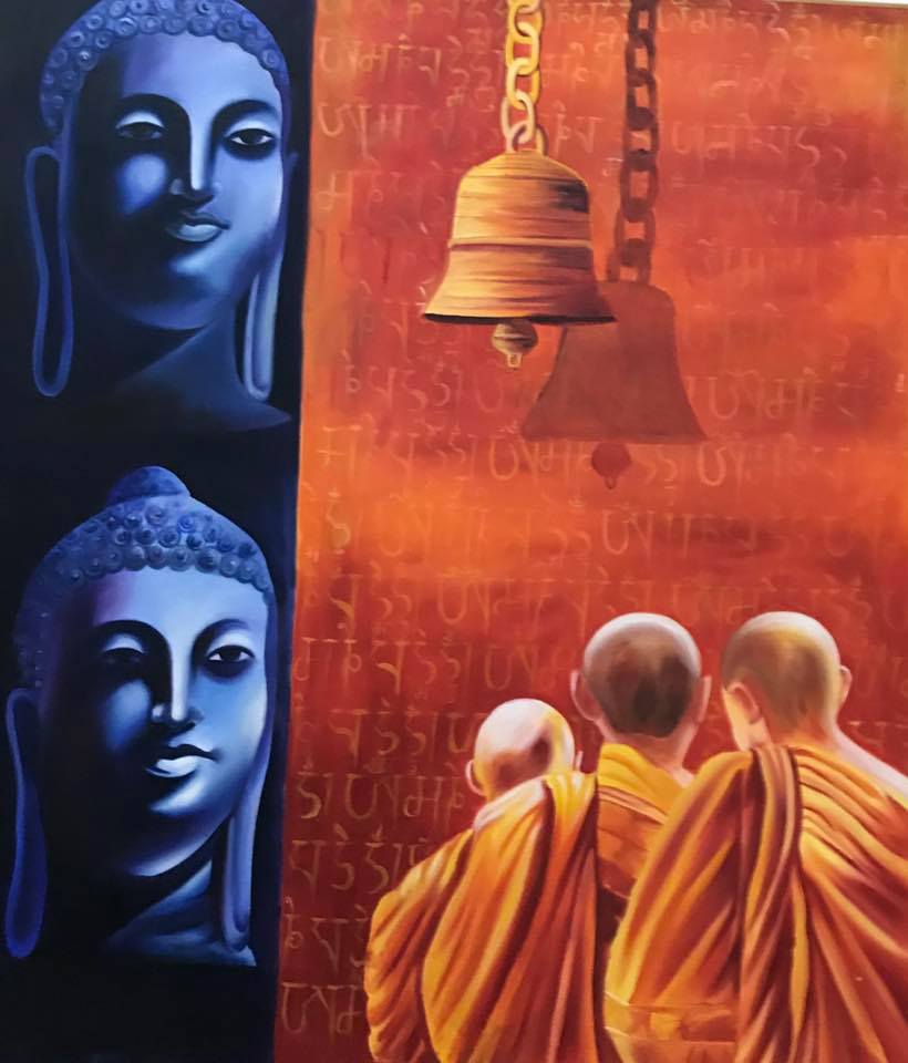 Đại học Subharti khai mạc triển lãm &quot; Tinh hoa Phật giáo sống động &quot;
