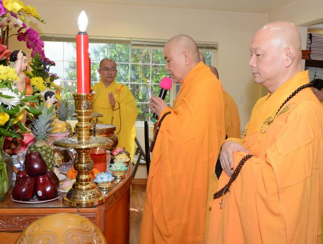 Lễ thọ giới Bồ Tát tại gia tại Quan Âm Tịnh Xá,San Jose,Hoa Kỳ