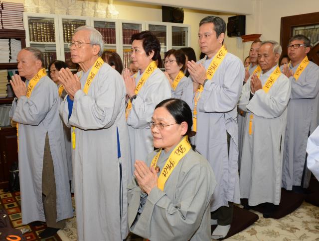 Lễ thọ giới Bồ Tát tại gia tại Quan Âm Tịnh Xá,San Jose,Hoa Kỳ