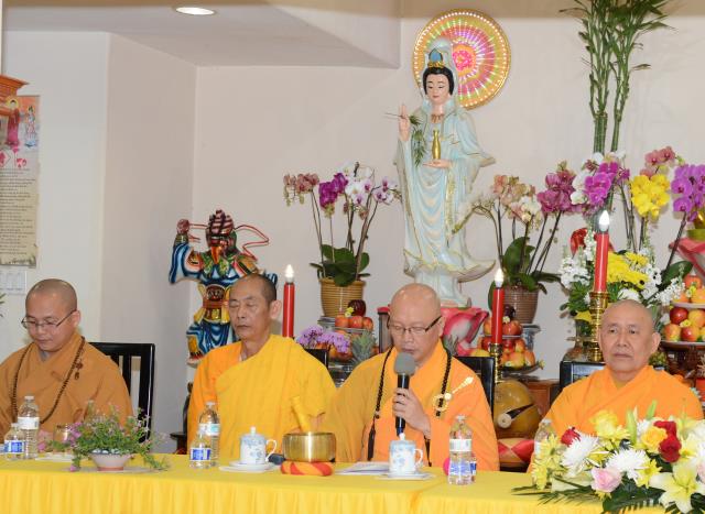 Lễ thọ giới Bồ Tát tại gia tại Quan Âm Tịnh Xá,San Jose,Hoa Kỳ