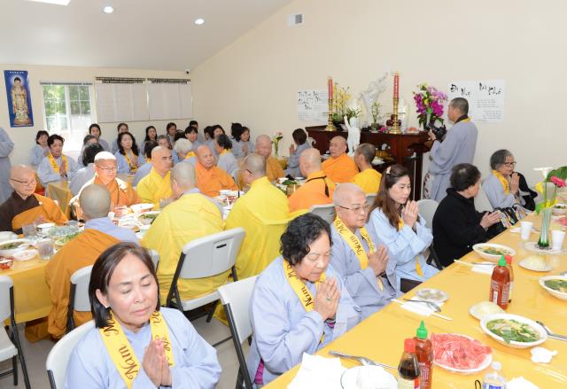 Lễ thọ giới Bồ Tát tại gia tại Quan Âm Tịnh Xá,San Jose,Hoa Kỳ