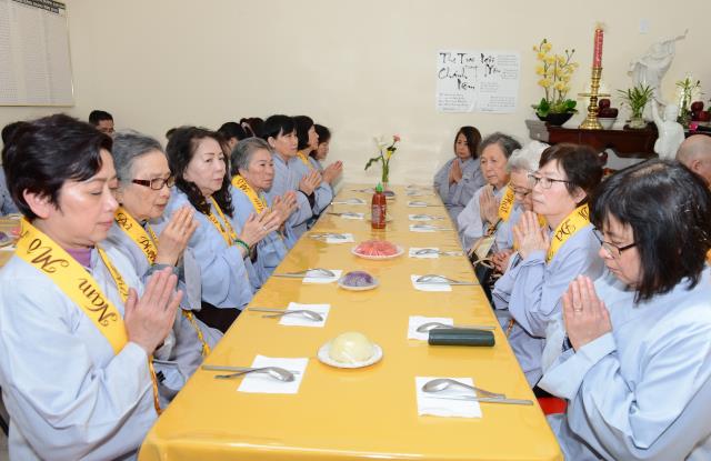 Lễ thọ giới Bồ Tát tại gia tại Quan Âm Tịnh Xá,San Jose,Hoa Kỳ