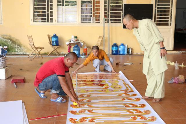 PG Bình Dương: Các công tác chuẩn bị chào mừng Đại lễ Phật đản.