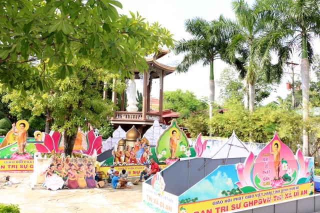 PG Bình Dương: Các công tác chuẩn bị chào mừng Đại lễ Phật đản.