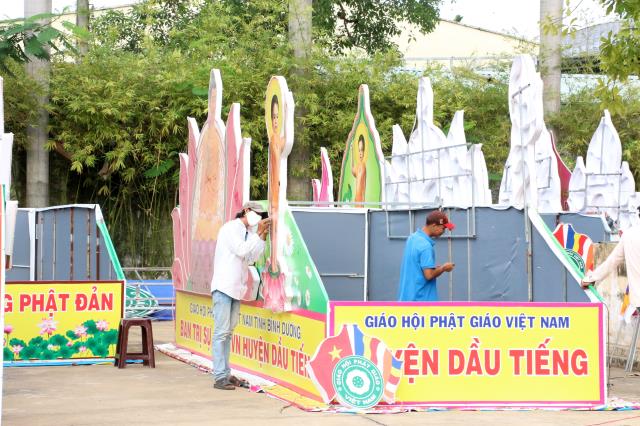 PG Bình Dương: Các công tác chuẩn bị chào mừng Đại lễ Phật đản.