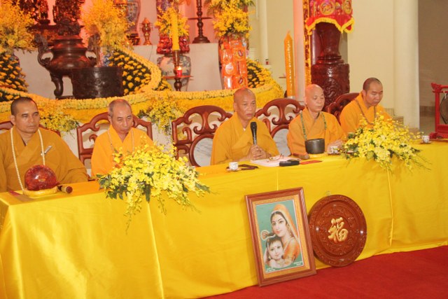 Nam Định: Lễ hằng thuận tại chùa Trúc Lâm Thiên Trường