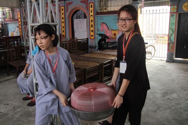 Thái Bình: Gần 1000 thiện sinh dự khóa tu sen hồng chùa Từ Xuyên
