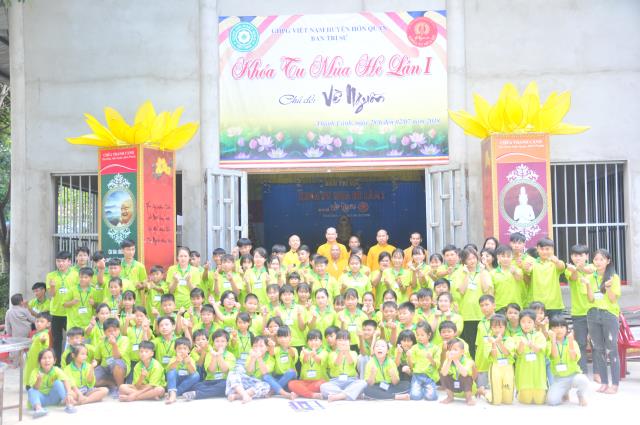 Hớn Quản: Khai mạc Khóa tu Mùa hè “Về Nguồn” lần I