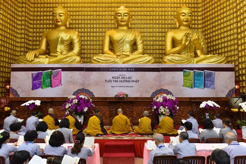 Chùa Giác Ngộ: Khóa tu Ngày An Lạc - Tuổi Trẻ Hướng Phật lần thứ 42