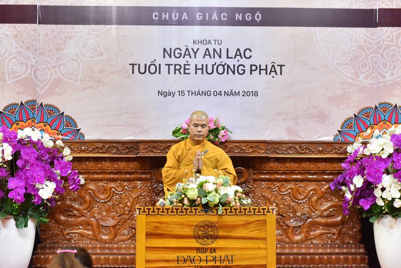 Chùa Giác Ngộ: Khóa tu Ngày An Lạc - Tuổi Trẻ Hướng Phật lần thứ 42