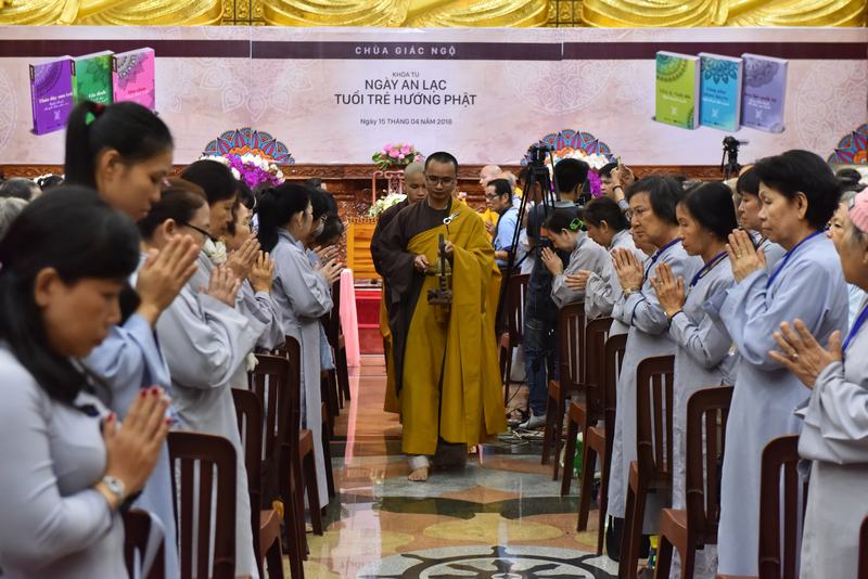 Chùa Giác Ngộ: Khóa tu Ngày An Lạc - Tuổi Trẻ Hướng Phật lần thứ 42
