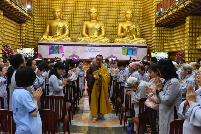 Chùa Giác Ngộ: Khóa tu Ngày An Lạc - Tuổi Trẻ Hướng Phật lần thứ 42