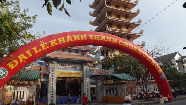 Khánh Hòa: Lễ lạc thành chùa Đức Hòa