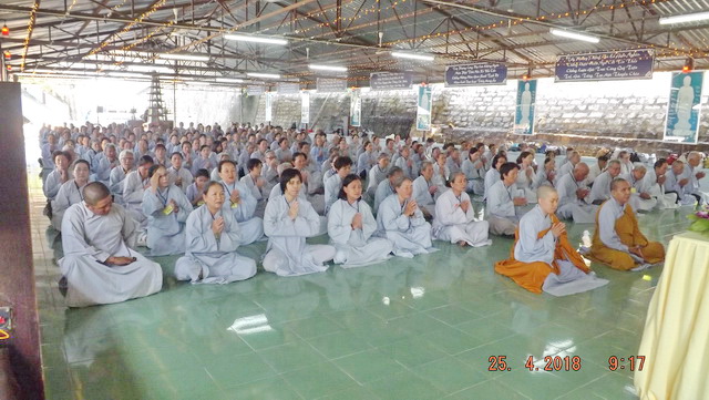 Chùa Linh Sơn pháp Ấn: Khóa tu niệm Phật lần thứ 3