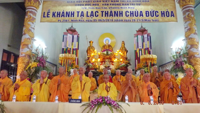 Khánh Hòa: Lễ lạc thành chùa Đức Hòa