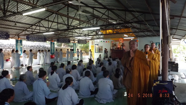 Chùa Linh Sơn Pháp Ấn: Khóa tu niệm Phật lần thứ 4