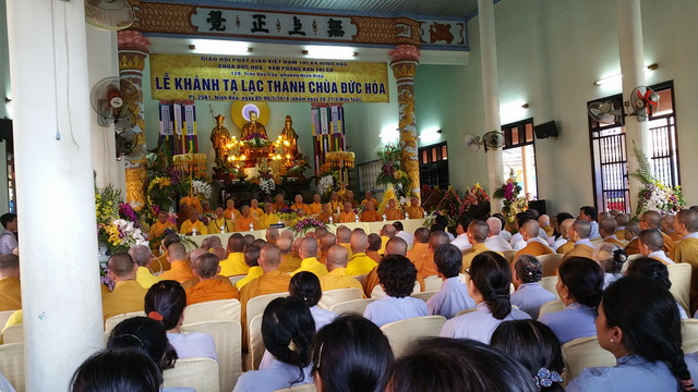 Khánh Hòa: Lễ lạc thành chùa Đức Hòa