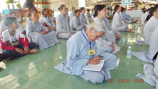 Chùa Linh Sơn pháp Ấn: Khóa tu niệm Phật lần thứ 3