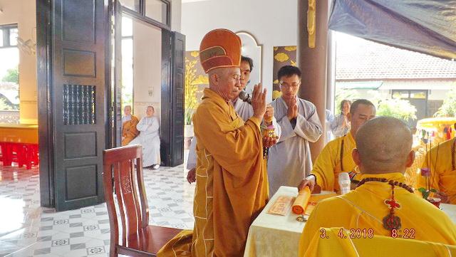 Trai đàn cầu siêu, bạt độ, chẩn tế tại chùa Phật Quang