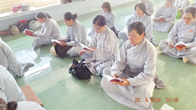 Chùa Linh Sơn pháp Ấn: Khóa tu niệm Phật lần thứ 3
