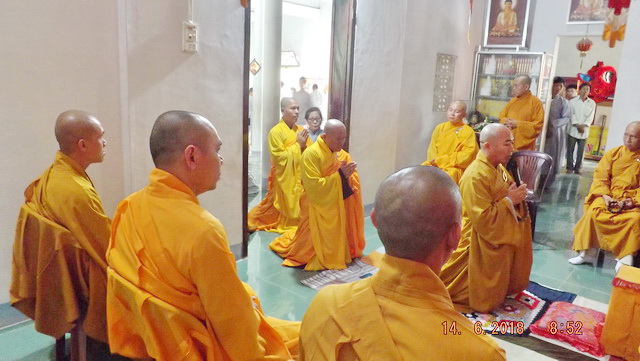 Chùa Thanh Lương tưởng niệm tổ Trừng Thơ