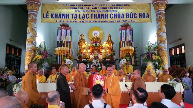 Khánh Hòa: Lễ lạc thành chùa Đức Hòa