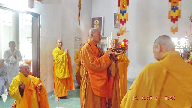 Chùa Thanh Lương tưởng niệm tổ Trừng Thơ