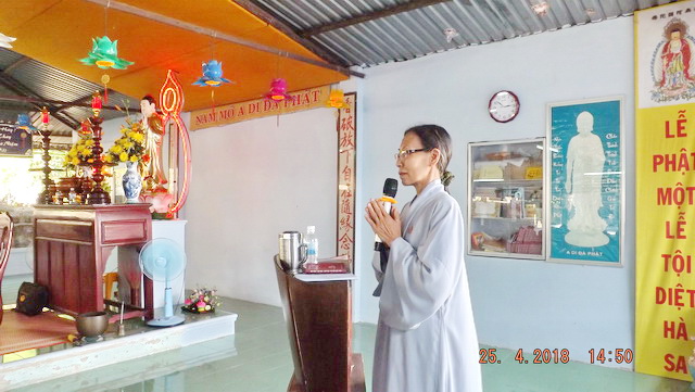 Chùa Linh Sơn pháp Ấn: Khóa tu niệm Phật lần thứ 3