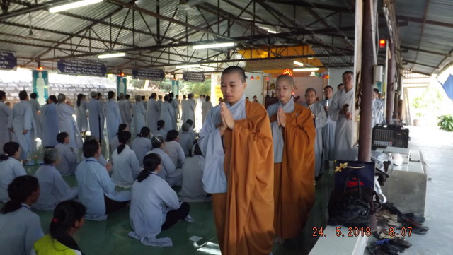 Chùa Linh Sơn Pháp Ấn: Khóa tu niệm Phật lần thứ 4