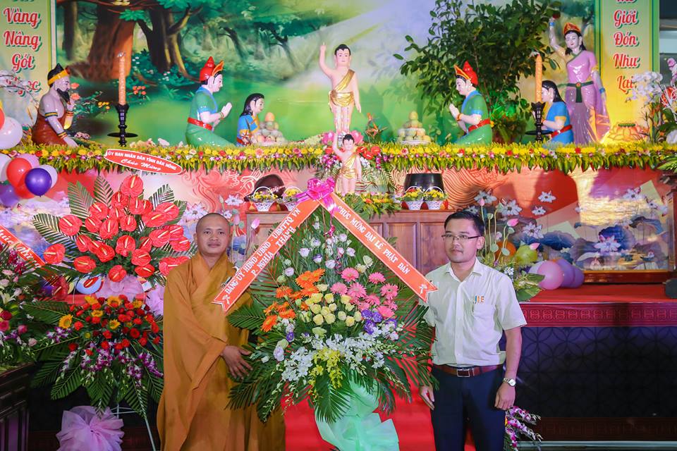 Ban trị sự Phật giáo tỉnh Đắk Nông trang nghiêm đón mừng Đại Lễ Phật Đản PL.2562