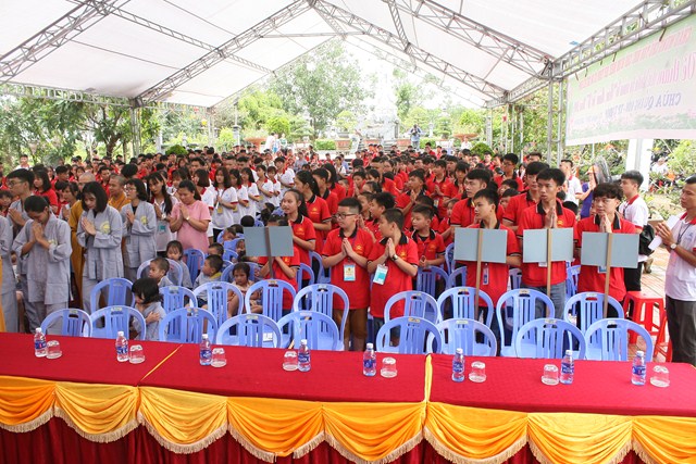 Ninh Bình: Khai mạc khóa tu mùa hè chùa Quang Sơn