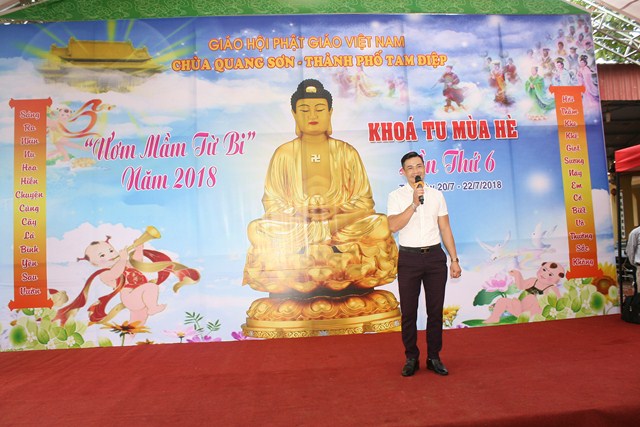Ninh Bình: Khai mạc khóa tu mùa hè chùa Quang Sơn